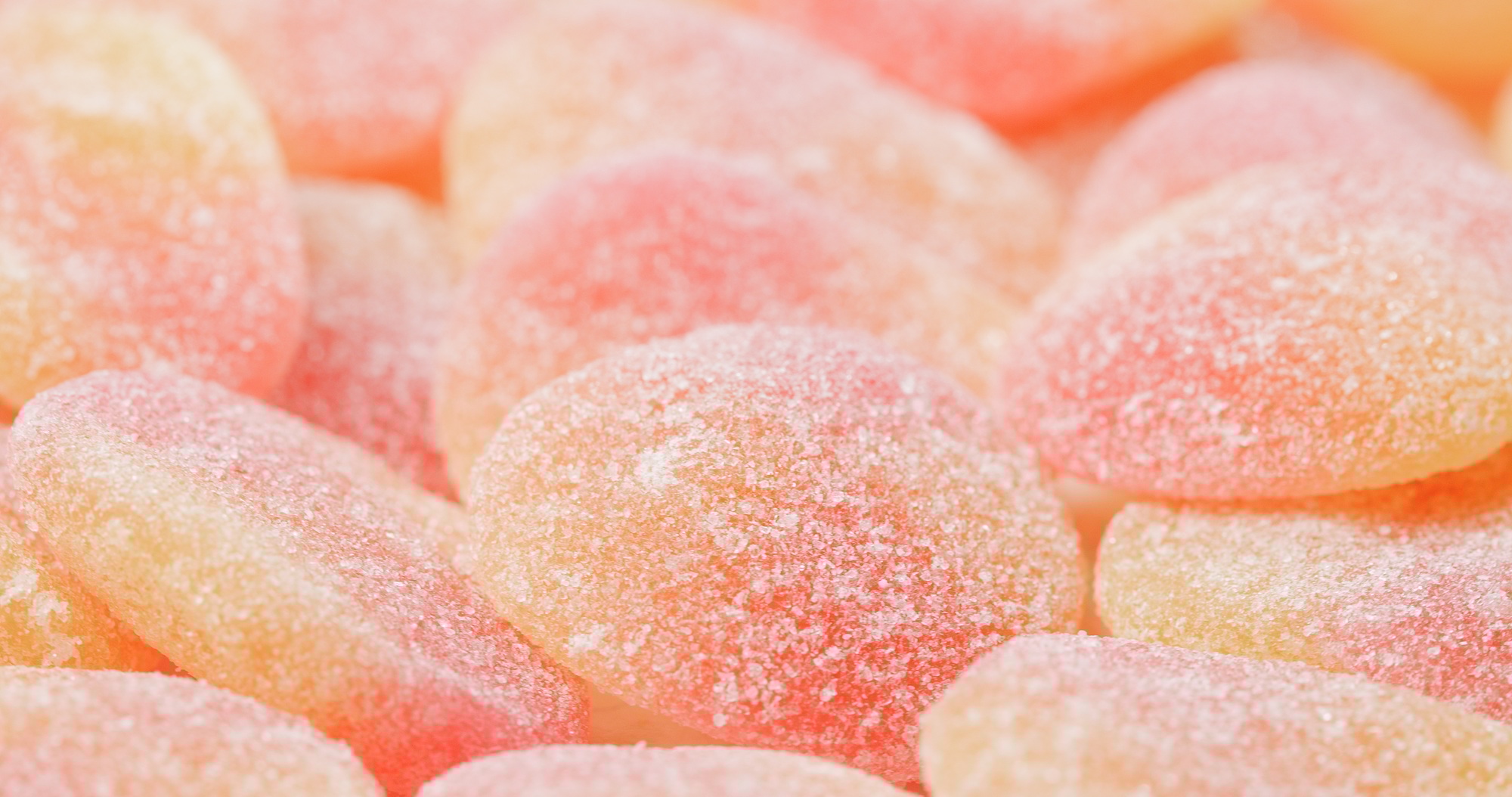 Close up Heart shape candy